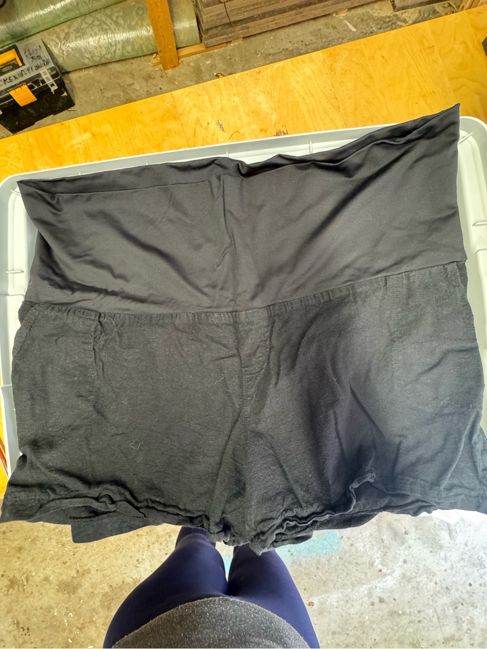 Isabel Maternity by Ingrid & Isabel Black Maternity Shorts